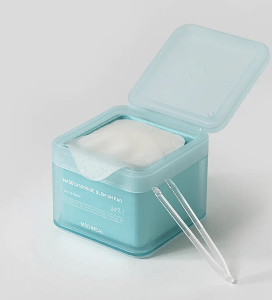 Madecassoside Blemish Pad – Hassas Ciltler Için Yatıştırıcı Ve Nemlendirici Peeling Pedleri 100 Adet