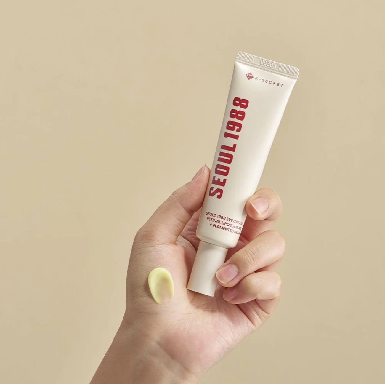 K-Secret - SEOUL 1988 Eye Cream Retinal Liposome 4% + Fermented Bean (İnce Çizgi Önleyici ve Elastikiyet Koruyucu 3 Peptitli ve Retinalli Göz Kremi) 30ml