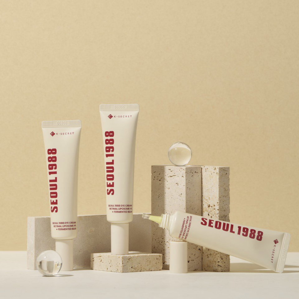 K-Secret - SEOUL 1988 Eye Cream Retinal Liposome 4% + Fermented Bean (İnce Çizgi Önleyici ve Elastikiyet Koruyucu 3 Peptitli ve Retinalli Göz Kremi) 30ml