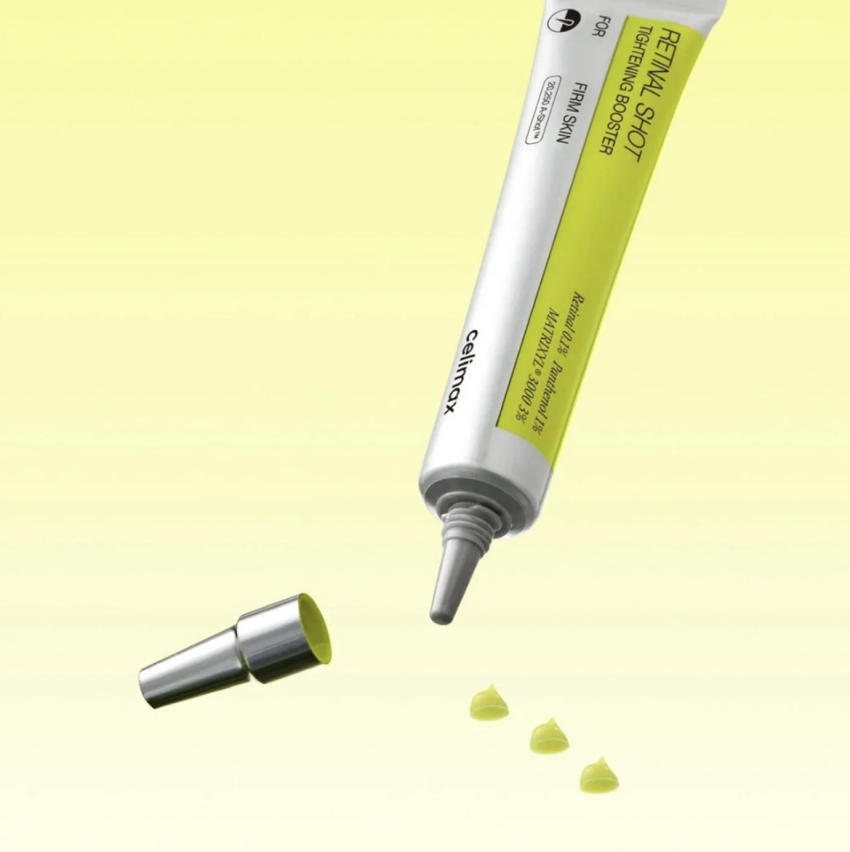 Celimax - The Vita-A Retinal Shot Tightening Booster (Cilt Sıkılığını Korumaya ve Elastikiyet Kaybını Önlemeye Yardımcı Retinal Booster Krem) 15ml