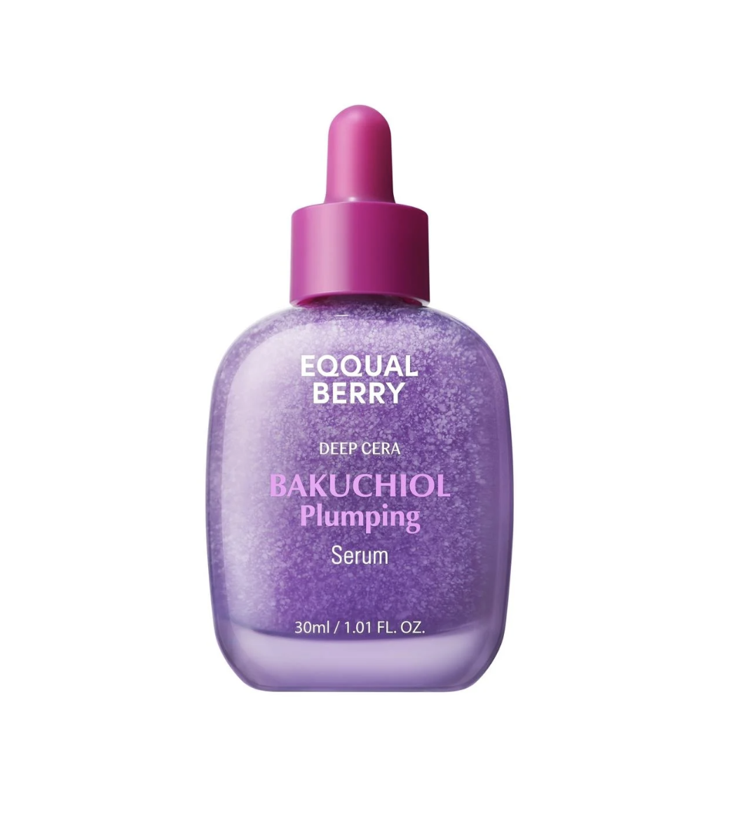 Eqqualberry - Bakuchiol Plumping Serum (Kırışıklık ve Geniş Gözenek Önleyici 13 Çeşit Peptitli Bakuchiol Serumu) 30ml