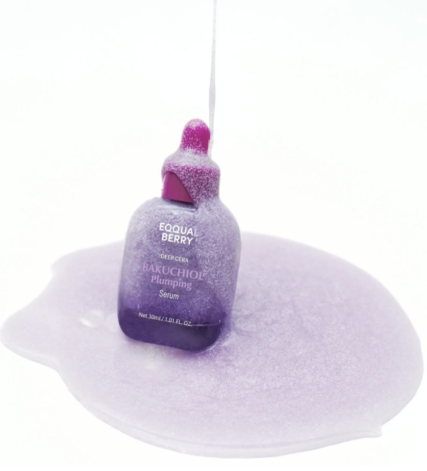 Eqqualberry - Bakuchiol Plumping Serum (Kırışıklık ve Geniş Gözenek Önleyici 13 Çeşit Peptitli Bakuchiol Serumu) 30ml